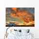 Sunset Over Dawson Peaks, Teslin, Yukon Wall Mural