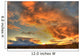 Sunset Over Dawson Peaks, Teslin, Yukon Wall Mural