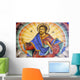 Jesus Christ Fresco From Rila Monastery Bulgaria Wall Mural