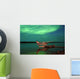 Aurora Borealis Or Northern Lights Wall Mural