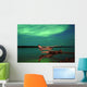 Aurora Borealis Or Northern Lights Wall Mural
