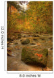 Stream In Autumn, Rock Glen Conservation Area, Near Arkona, Ontario Wall Mural