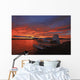 A Float Plane Facing The Sunrise Over Teslin Lake, Yukon Wall Mural