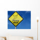 Traffic Sign "Peace Ahead" Wall Mural