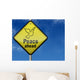 Traffic Sign "Peace Ahead" Wall Mural