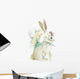 Pastel Bunny Fairy Wall Decal