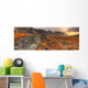 Tombstone Mountain, Tombstone Territorial Park In Autumn, Yukon Wall Mural