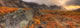 Tombstone Mountain, Tombstone Territorial Park In Autumn, Yukon Wall Mural