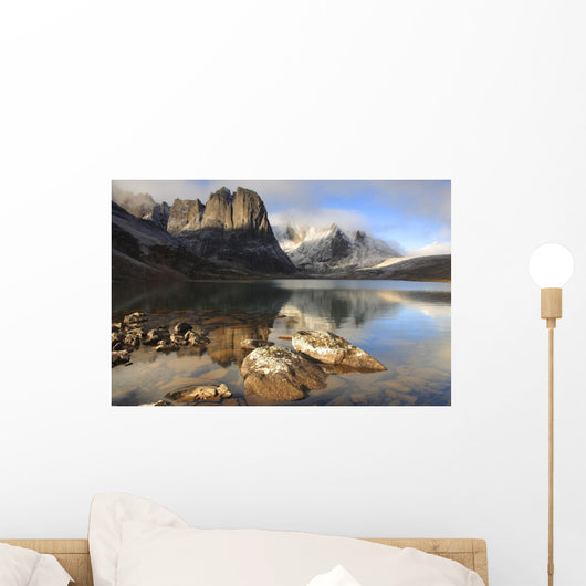 Sunrise At Divide Lake, Tombstone Territorial Park, Yukon Wall Mural