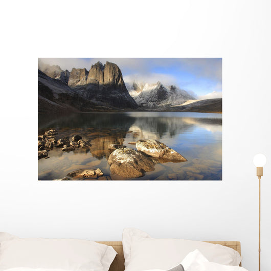Sunrise At Divide Lake, Tombstone Territorial Park, Yukon Wall Mural