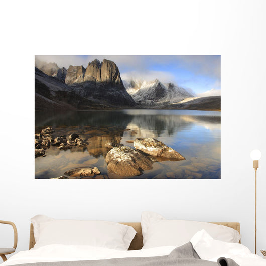 Sunrise At Divide Lake, Tombstone Territorial Park, Yukon Wall Mural