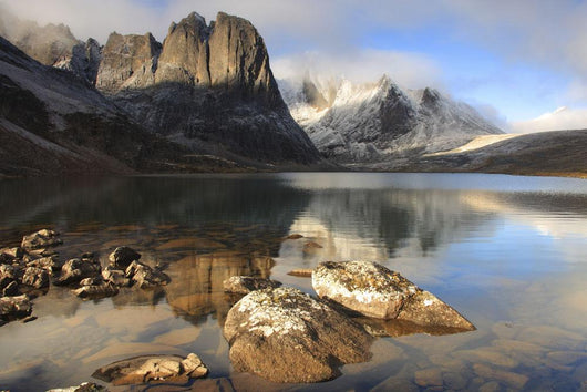 Sunrise At Divide Lake, Tombstone Territorial Park, Yukon Wall Mural