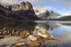 Sunrise At Divide Lake, Tombstone Territorial Park, Yukon Wall Mural