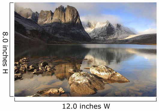 Sunrise At Divide Lake, Tombstone Territorial Park, Yukon Wall Mural