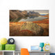 Tombstone Mountain Reflected In Talus Lake In Autumn Wall Mural
