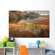 Tombstone Mountain Reflected In Talus Lake In Autumn Wall Mural