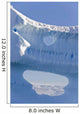 Portion Of A Gigantic Iceberg In Wilhelmina Bay Off Enterprise Island Wall Mural