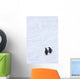 Gentoo Penguins Climb The Side Of An Iceberg Floating In Neko Harbour Wall Mural