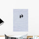 Gentoo Penguins Climb The Side Of An Iceberg Floating In Neko Harbour Wall Mural
