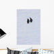 Gentoo Penguins Climb The Side Of An Iceberg Floating In Neko Harbour Wall Mural