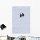 Gentoo Penguins Climb The Side Of An Iceberg Floating In Neko Harbour Wall Mural
