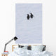 Gentoo Penguins Climb The Side Of An Iceberg Floating In Neko Harbour Wall Mural