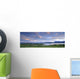 Panoramic Of Teslin Lake At Sunset, Teslin, Yukon Wall Mural