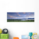 Panoramic Of Teslin Lake At Sunset, Teslin, Yukon Wall Mural