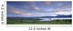 Panoramic Of Teslin Lake At Sunset, Teslin, Yukon Wall Mural