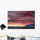 Sunset Over Mountains Along The Alaska Highway Outside Whitehorse Wall Mural