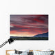Sunset Over Mountains Along The Alaska Highway Outside Whitehorse Wall Mural