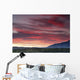 Sunset Over Mountains Along The Alaska Highway Outside Whitehorse Wall Mural
