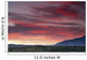 Sunset Over Mountains Along The Alaska Highway Outside Whitehorse Wall Mural