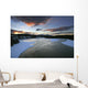 Sunrise Over The Teslin River, Yukon Wall Mural