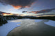 Sunrise Over The Teslin River, Yukon Wall Mural