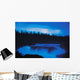 Lightning Over Pisew Falls, Manitoba Wall Mural
