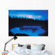 Lightning Over Pisew Falls, Manitoba Wall Mural