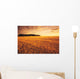 Field Of Grain Stubble Near St Adolphe, Manitoba Wall Mural