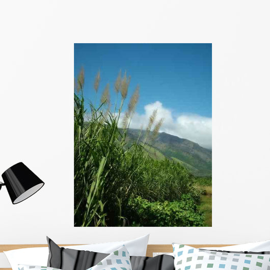 Sugar Cane Landscape Wall Decal