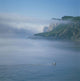 Fisherman And Cap-Bon-Ami In Fog Wall Mural