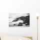Waves On Rocky Shoreline, Long Beach, British Columbia Wall Mural