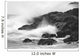 Waves On Rocky Shoreline, Long Beach, British Columbia Wall Mural