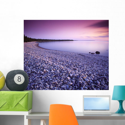 Hillside Beach, Lake Winnipeg, Manitoba Wall Mural