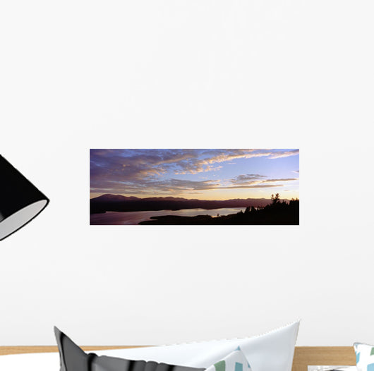 Sunset Over Teslin Lake, Yukon Wall Mural