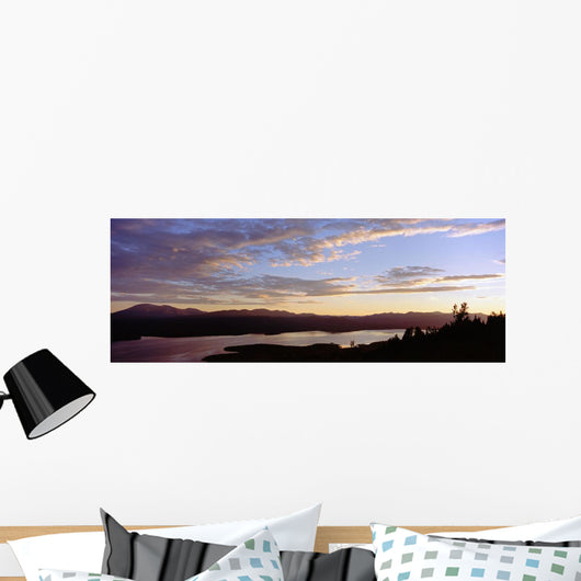 Sunset Over Teslin Lake, Yukon Wall Mural