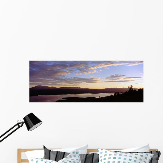 Sunset Over Teslin Lake, Yukon Wall Mural