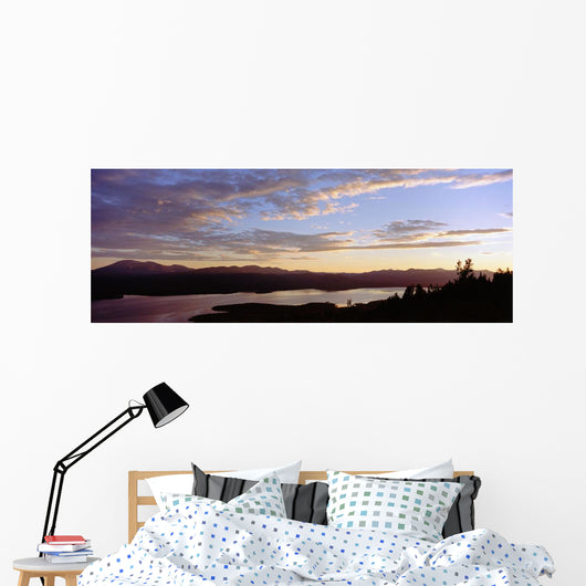 Sunset Over Teslin Lake, Yukon Wall Mural