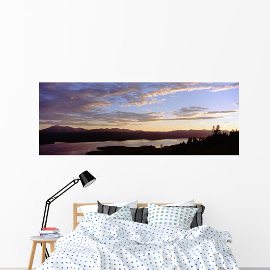 Sunset Over Teslin Lake, Yukon Wall Mural