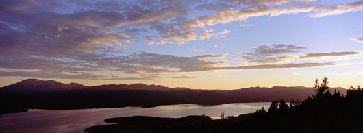Sunset Over Teslin Lake, Yukon Wall Mural