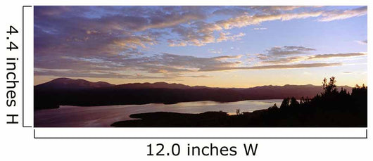 Sunset Over Teslin Lake, Yukon Wall Mural